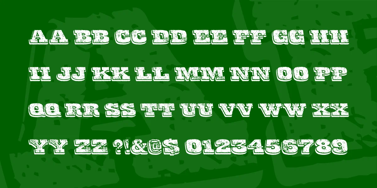Final Gambit Font preview 3