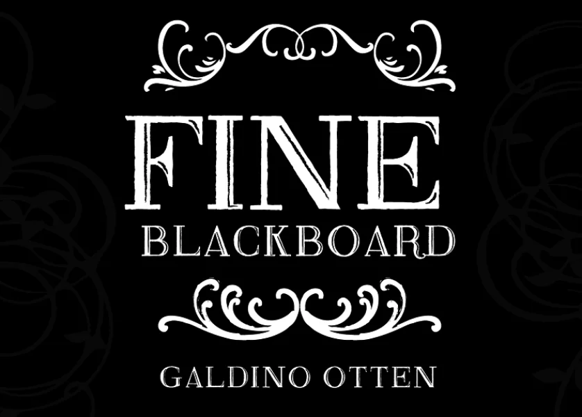 Fine Blackboard Font