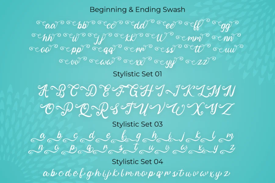 Fine Spring Font preview 5