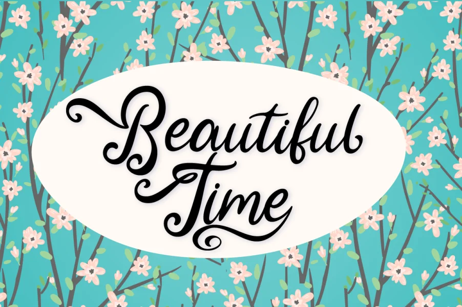 Fine Spring Font preview 7