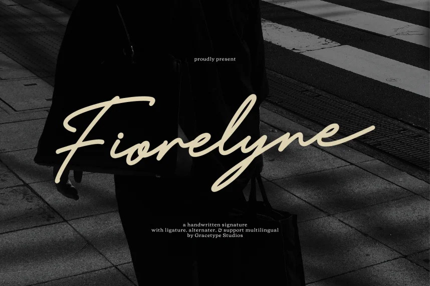 Fiorelyne | Handwritten Signature Font