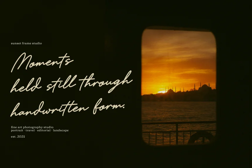 Fiorelyne | Handwritten Signature Font preview 3