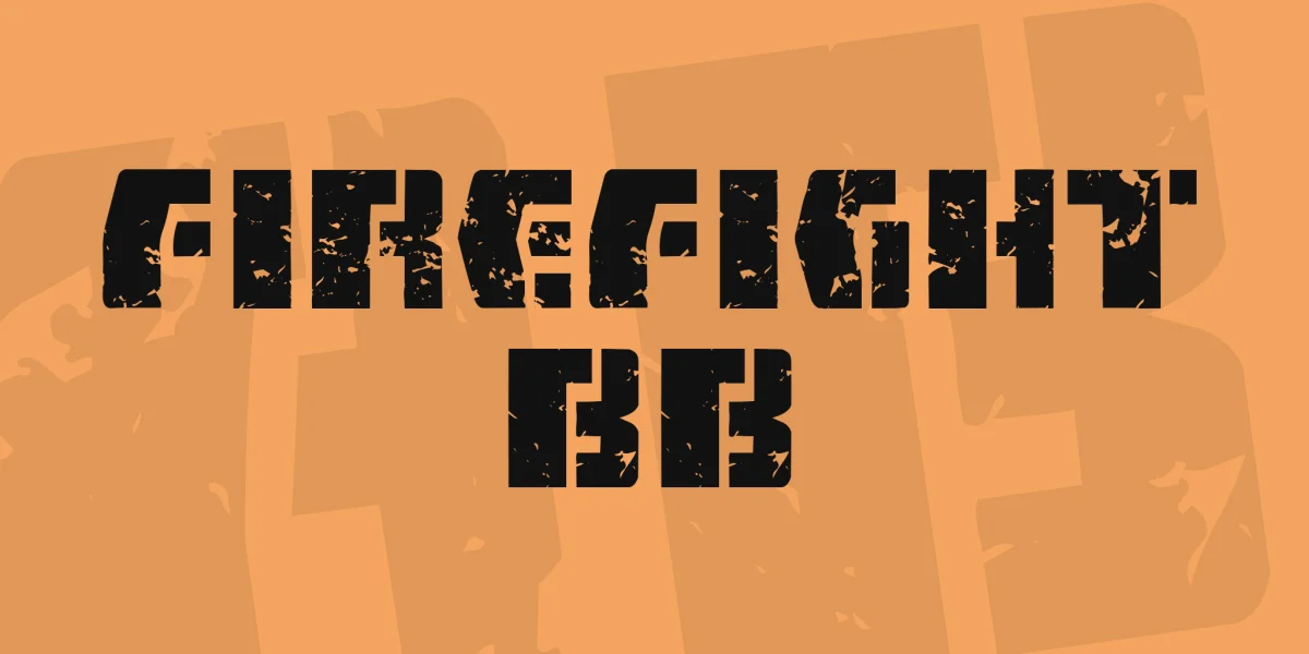 FireFight BB Font