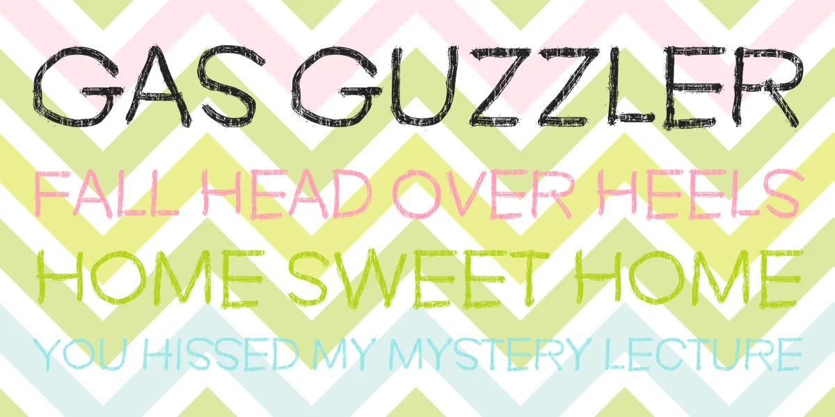 Firestarter Z Font preview 2