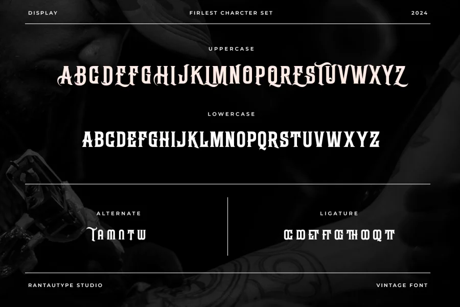 Firlest Font preview 14