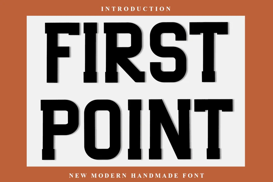 First Point Font