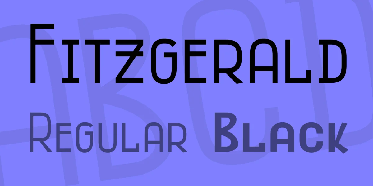 Fitzgerald Font Family