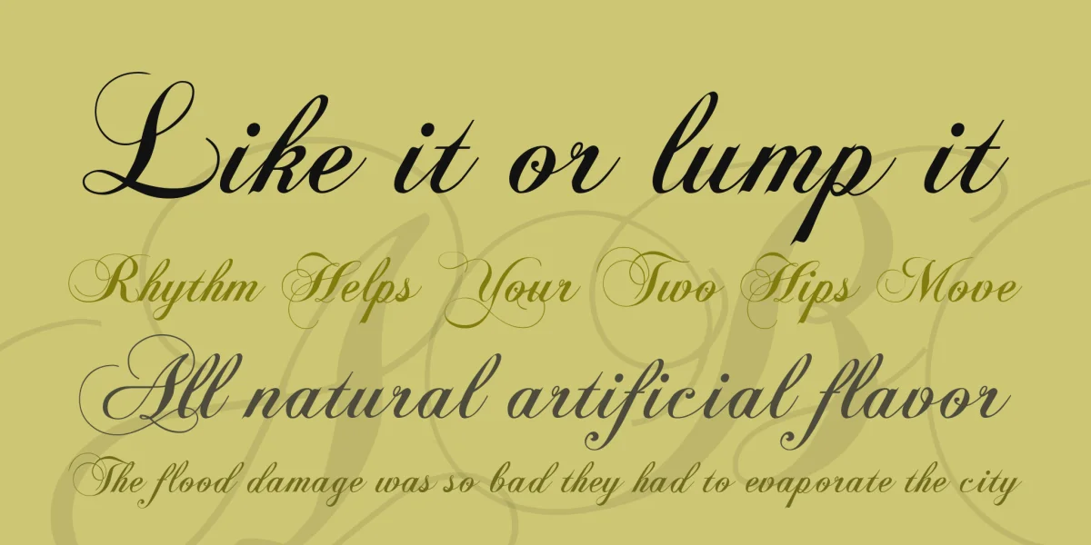 Flaemische Kanzleischrift Font preview 2