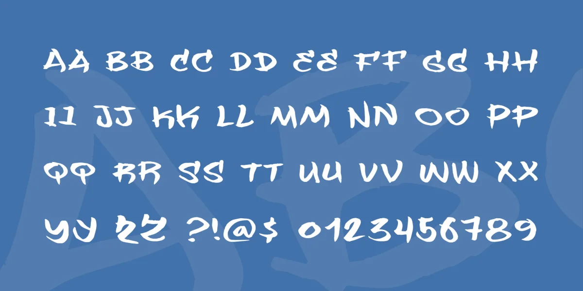 Flashit Font preview 3