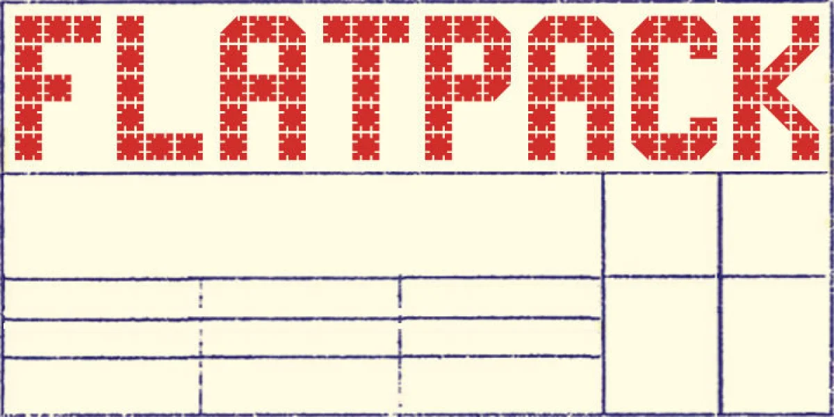 FlatPack Font