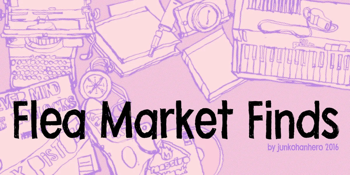Flea Market Finds Font
