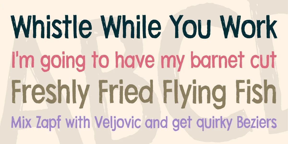 Flea Market Finds Font preview 2