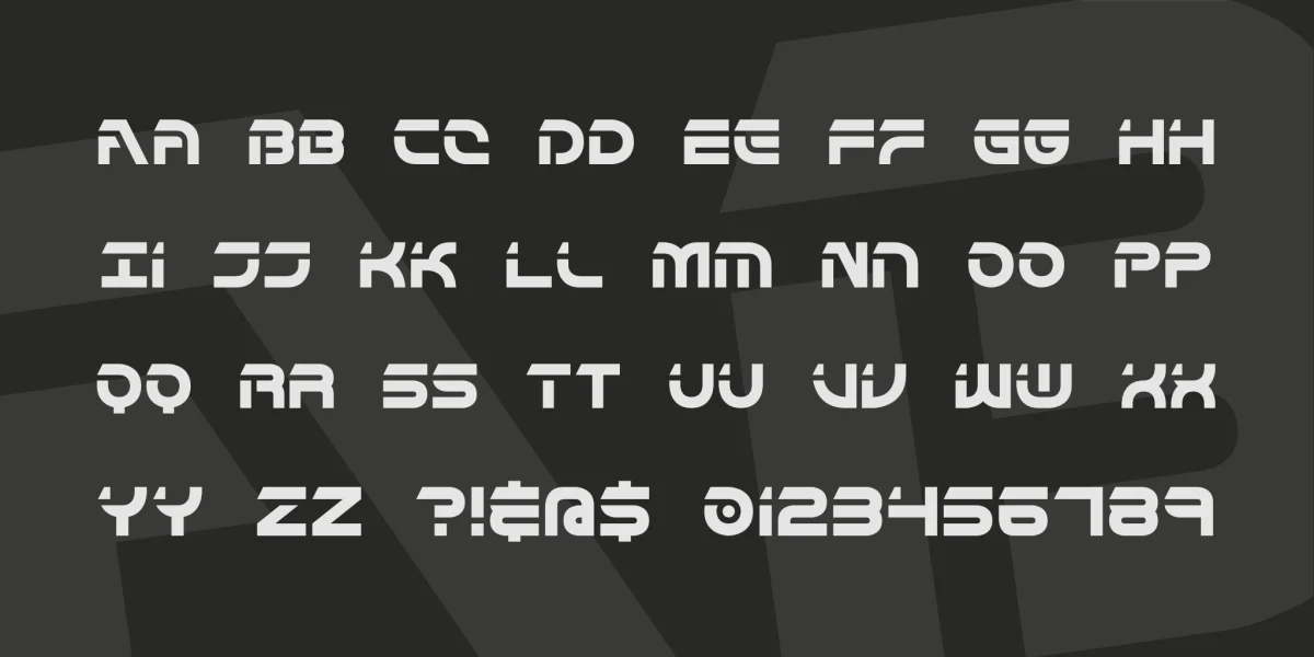Flipside BRK Font preview 2