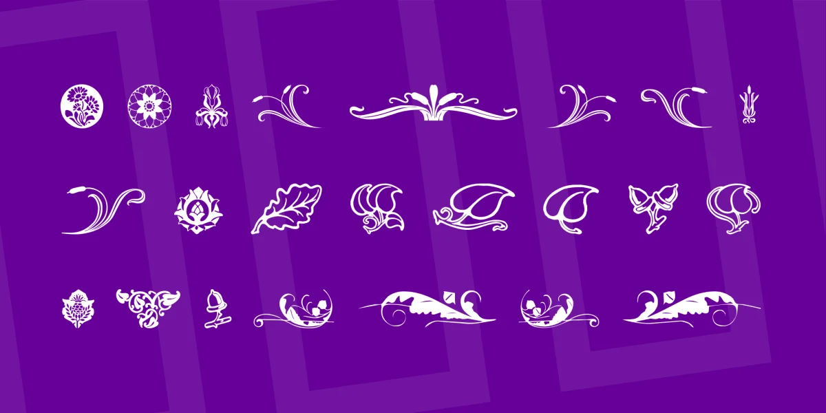 Florals 2 Font