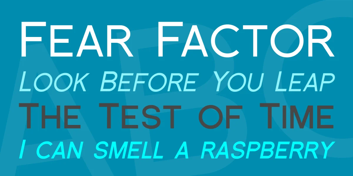 Florencesans SC Font Family preview 2
