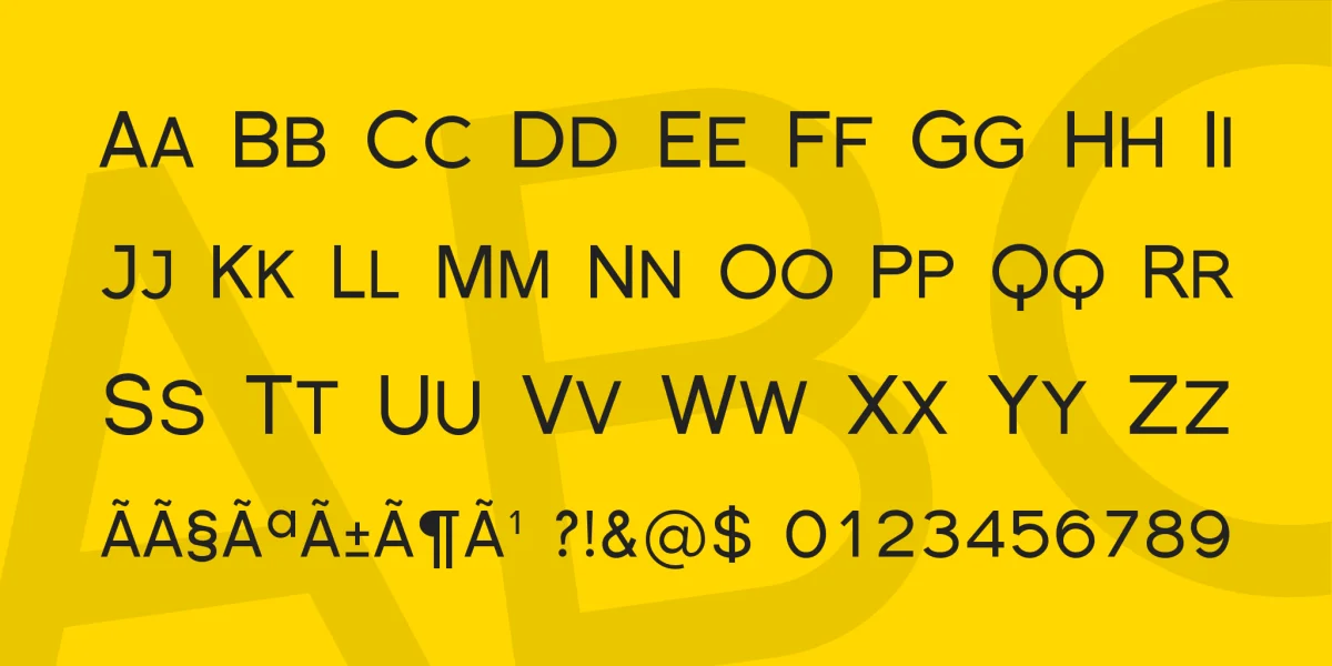 Florencesans SC Font Family preview 3