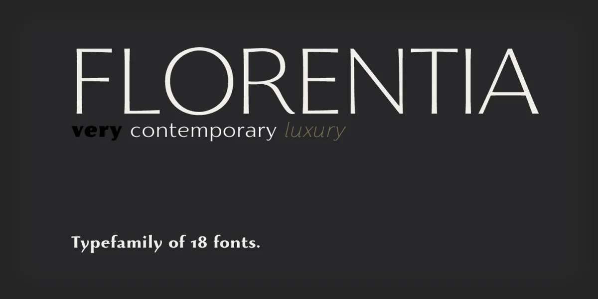 Florentia Font Family