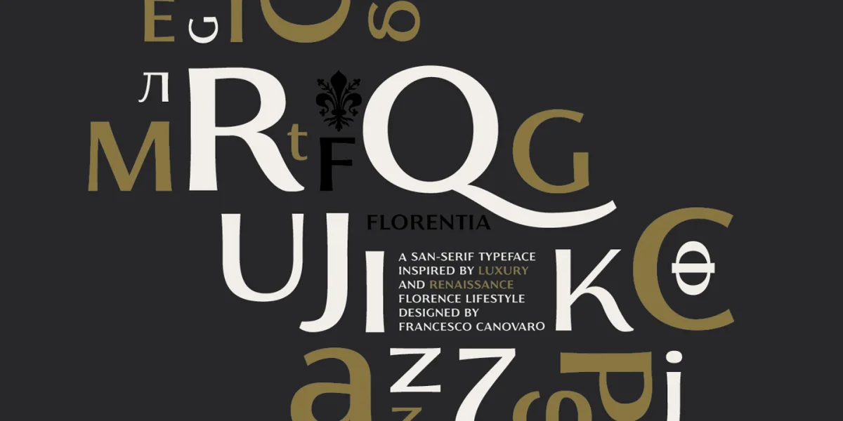 Florentia Font Family preview 3