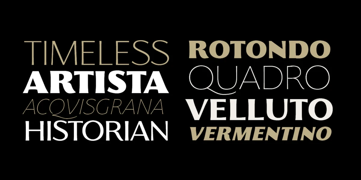 Florentia Font Family preview 5