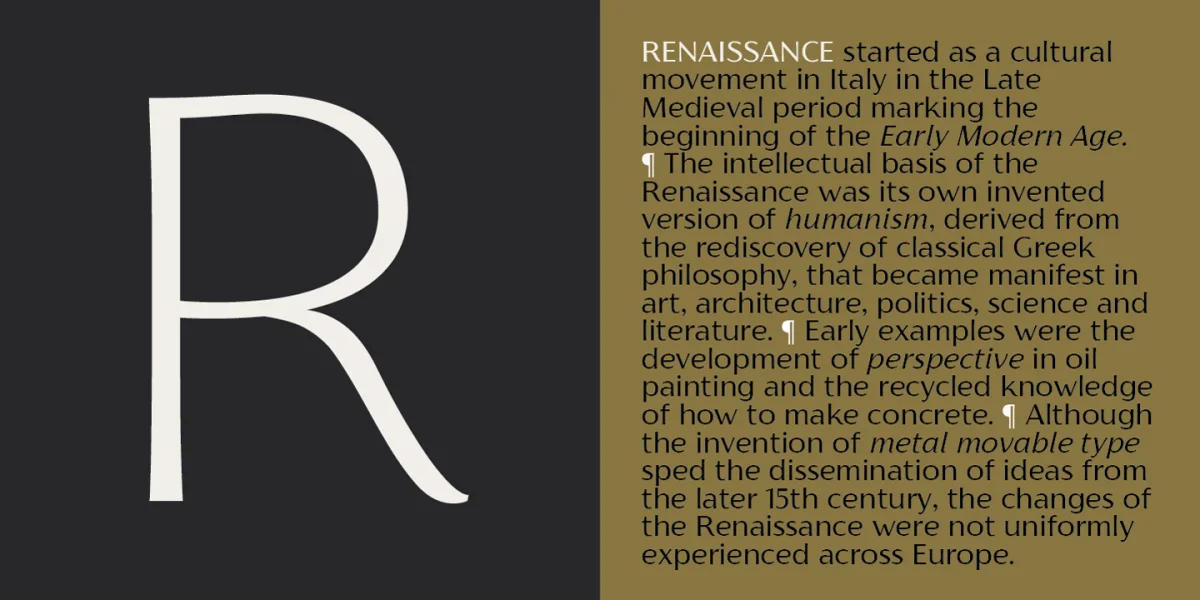 Florentia Font Family preview 6