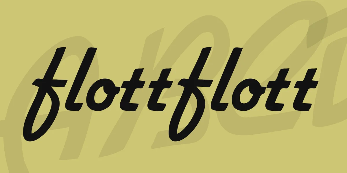 flottflott Font