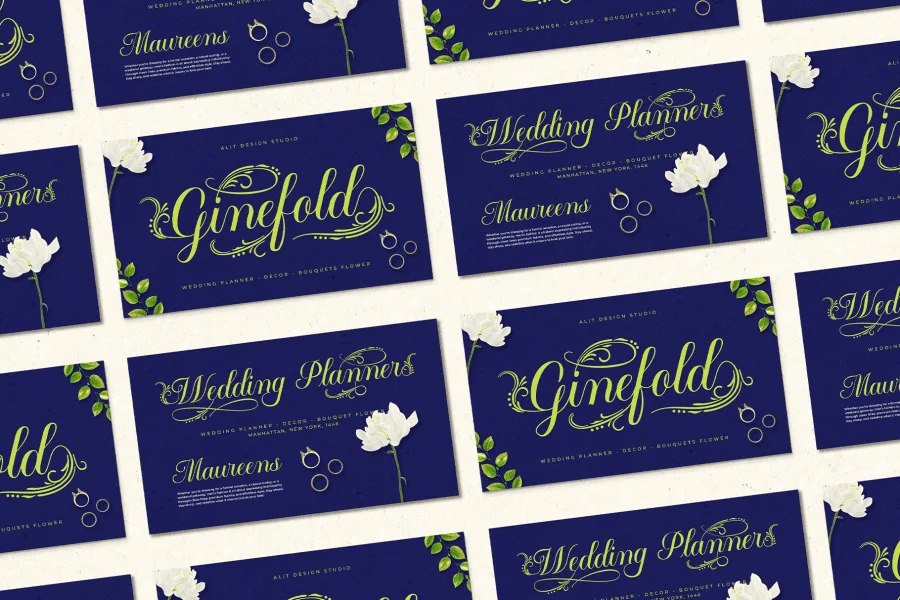 Flowmery Font preview 7