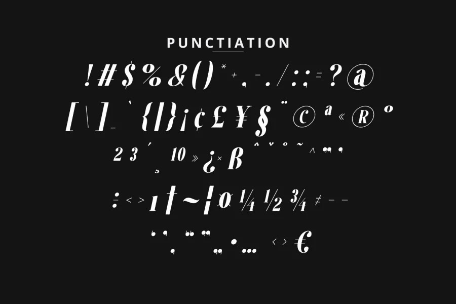 Flumine Font preview 6