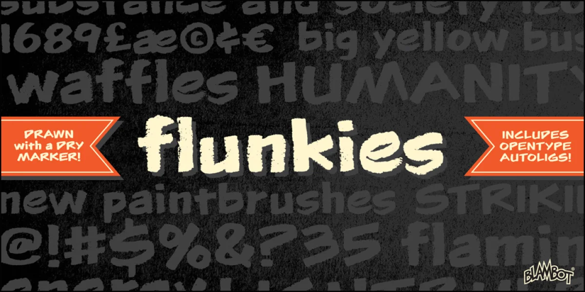 Flunkies BB Font