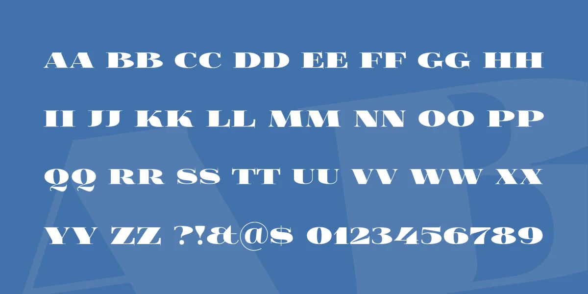 FoglihtenB Font Family preview 3