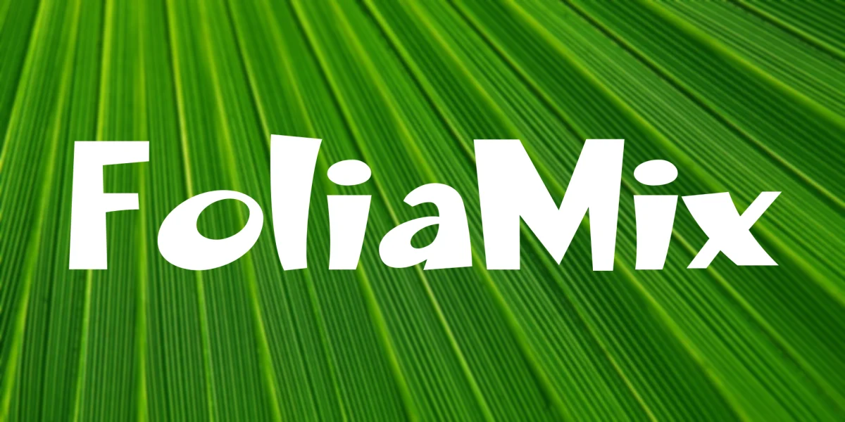 FoliaMix Font preview 2