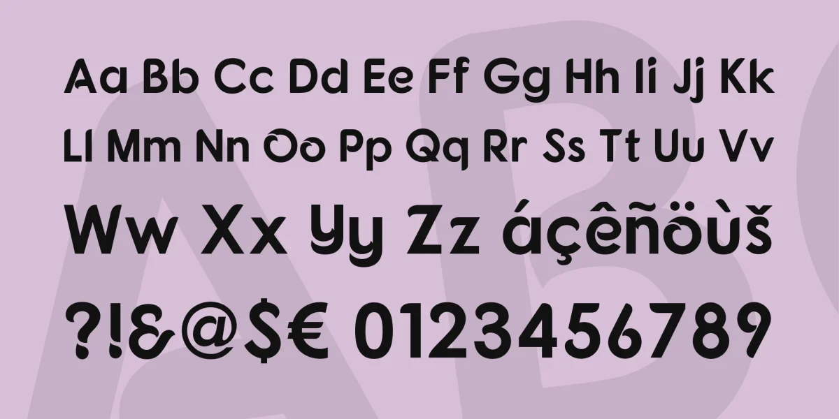 Fonarto Font Family preview 4
