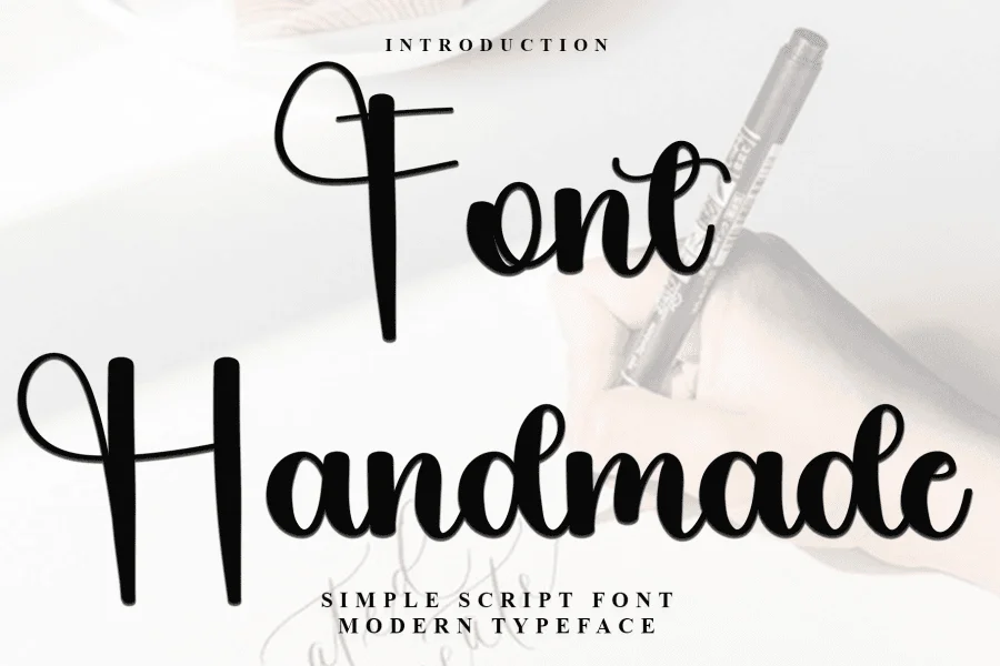 Font Handmade Font
