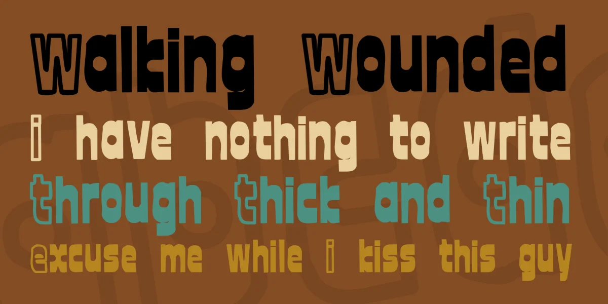 font twelve Font preview 2