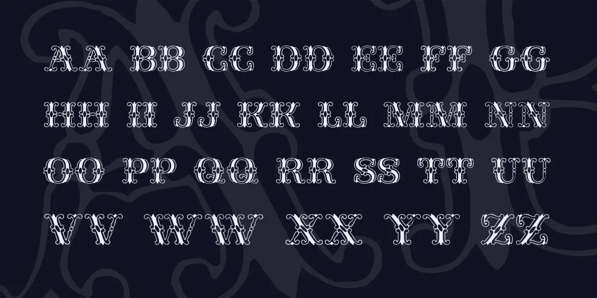 Fontanesi Font preview 3