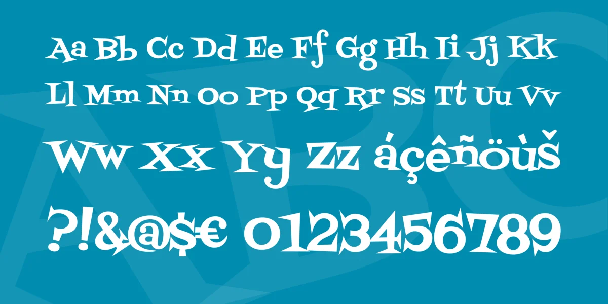 Fontdiner Swanky Font preview 3