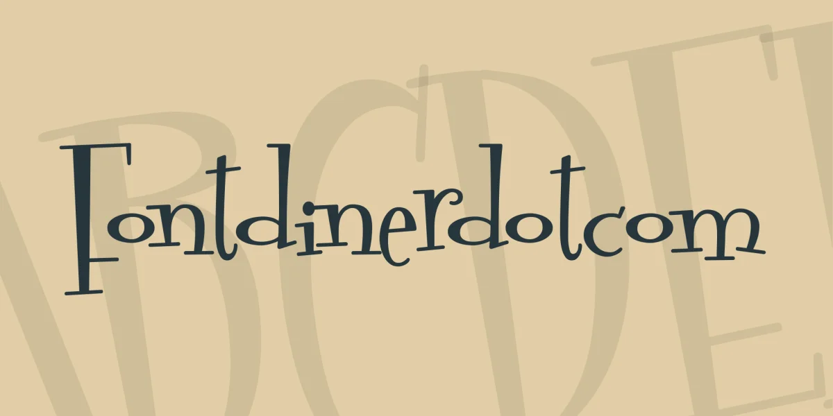 Fontdinerdotcom Font