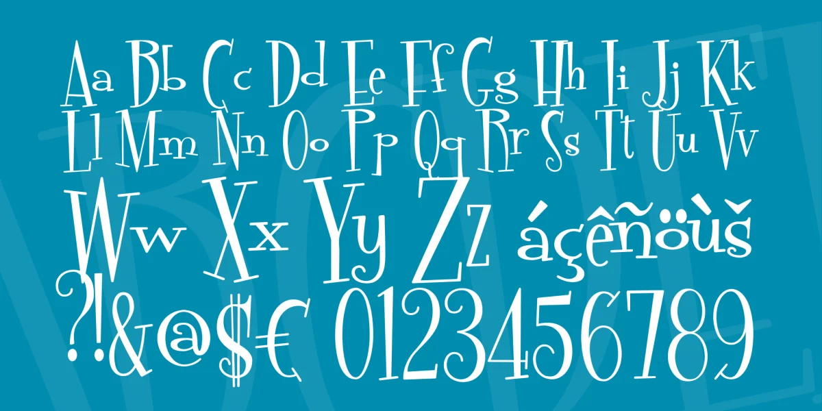 Fontdinerdotcom Font preview 3