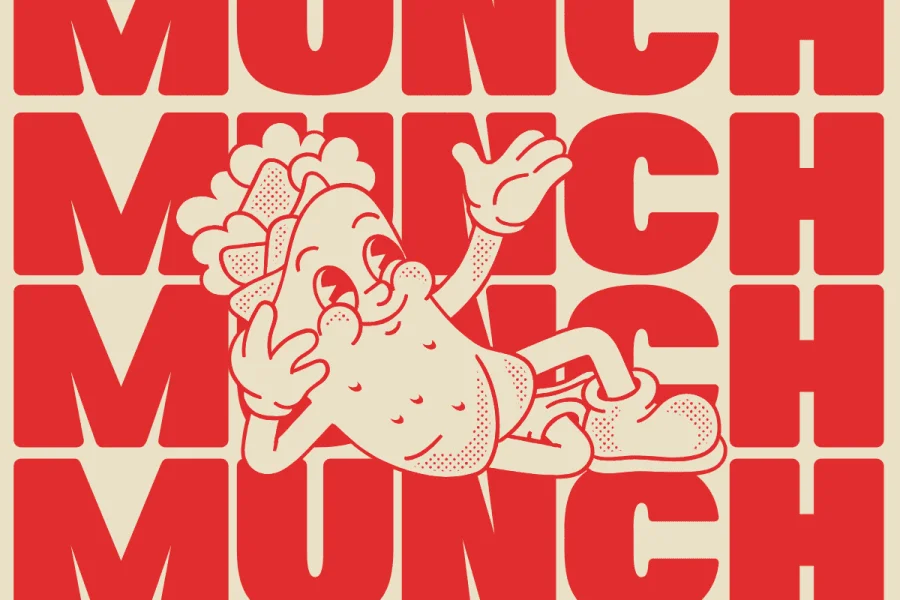 FOOD THINK Font preview 5