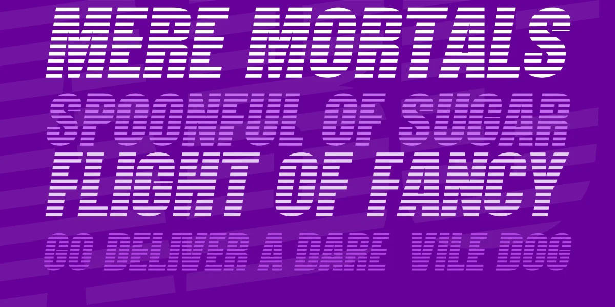 Former Airline Font preview 3