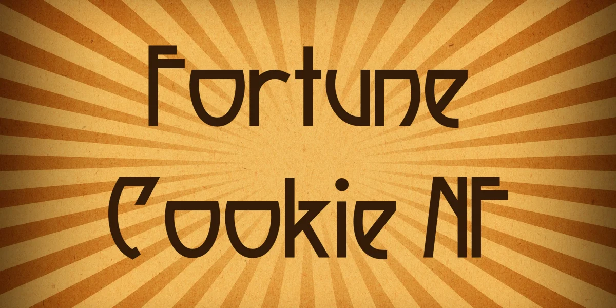 Fortune Cookie NF Font