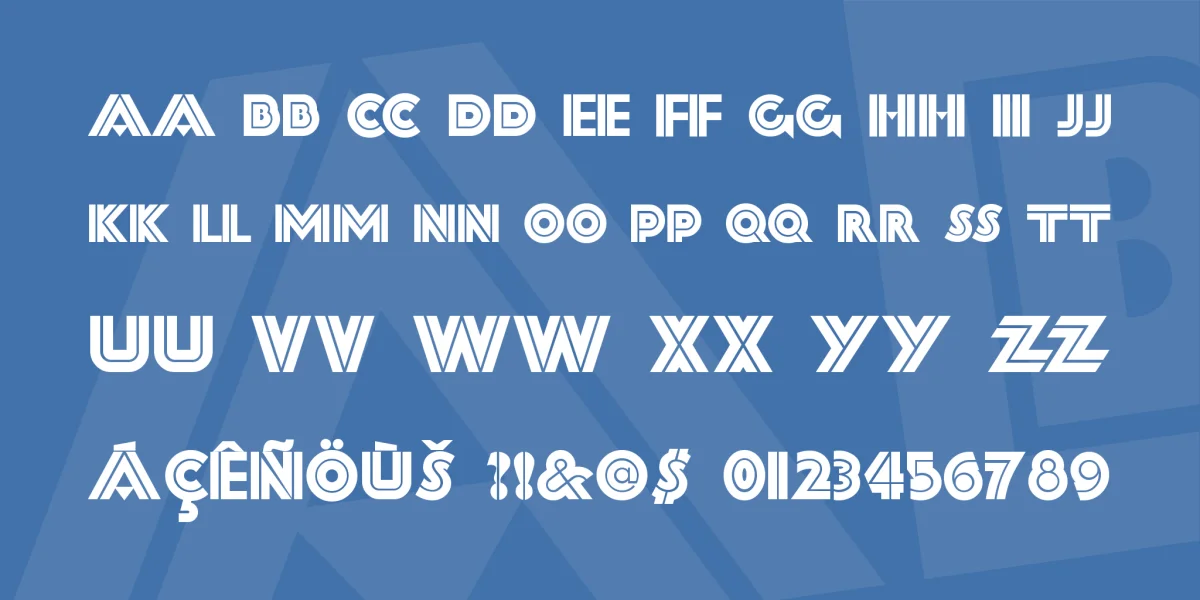 Forty Second Street HB Font preview 2
