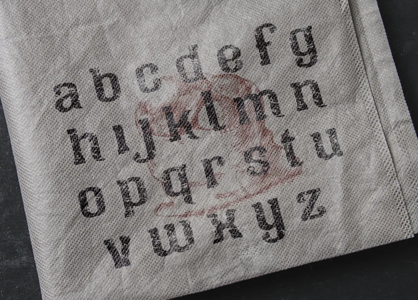 four potatoes farm Font preview 2