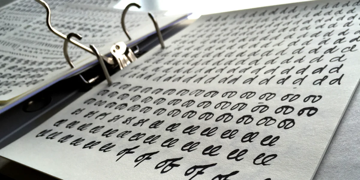 fourHand_TRIAL Font preview 2