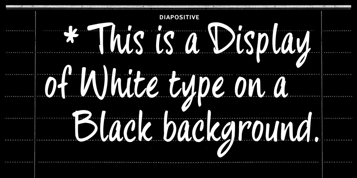 fourHand_TRIAL Font preview 3