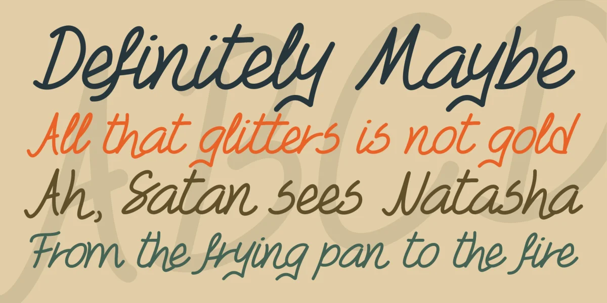 Foxes In Love Font preview 2