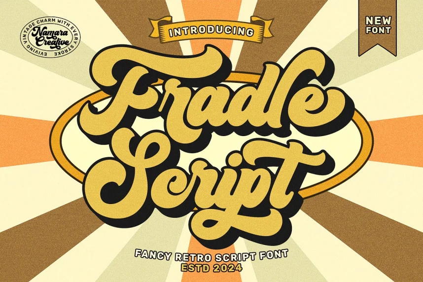 Fradle Script Font