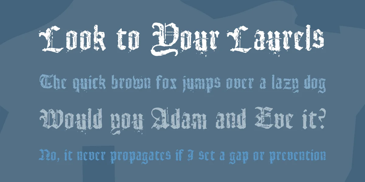 Fran Sancisco Hilton Font preview 3