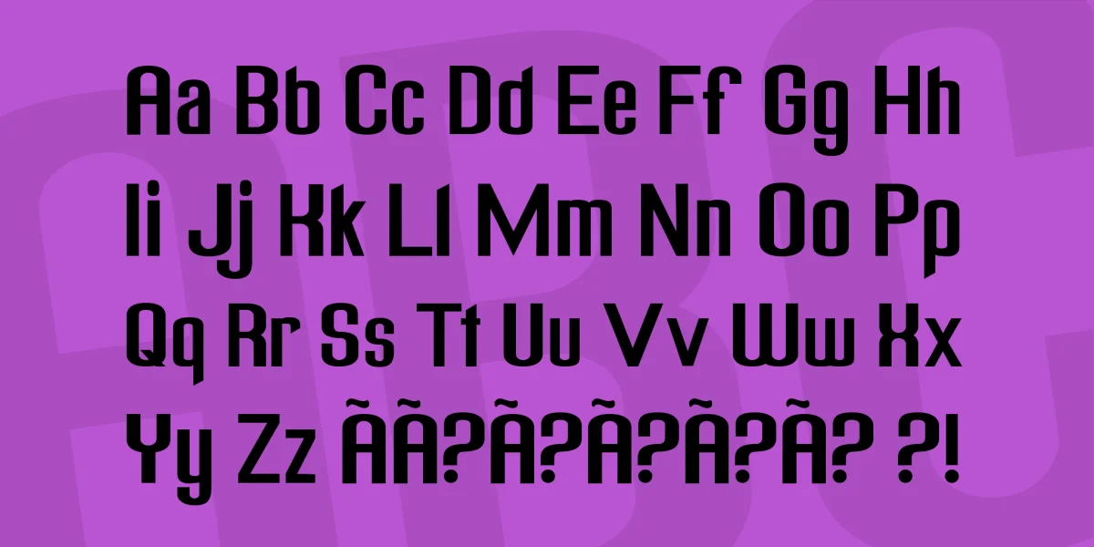 Freak out, Go bananas Font preview 3
