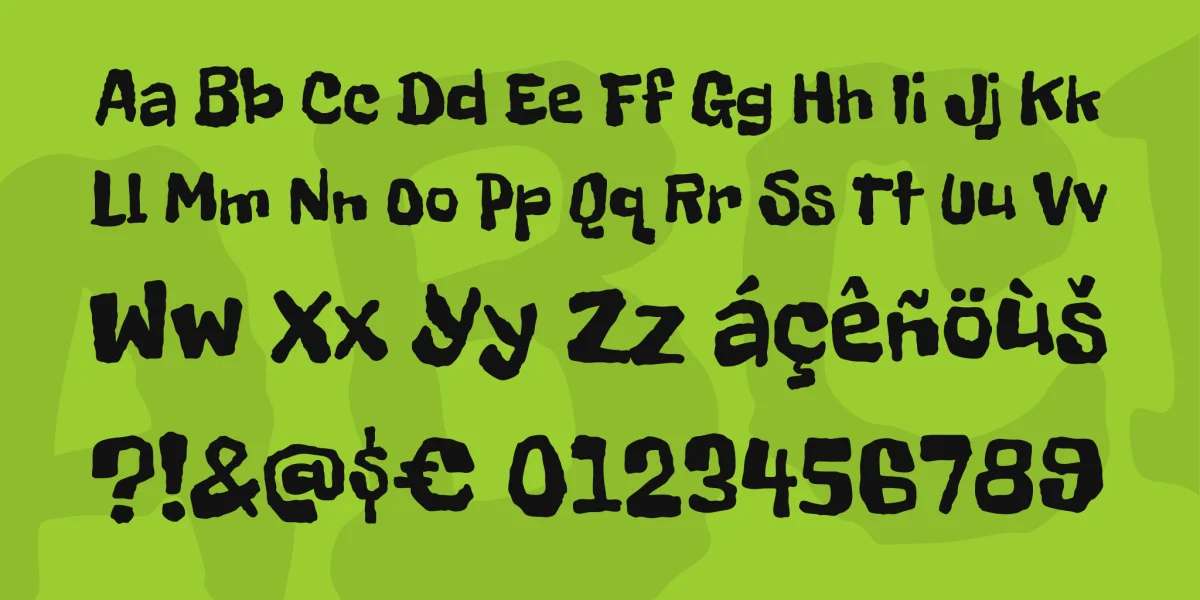 Freckle Face Font preview 3