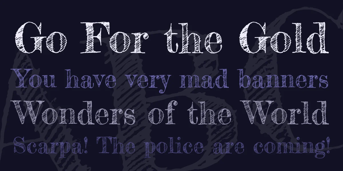 Fredericka the Great Font preview 2